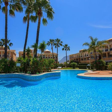 Apartamento Playa Con Piscina Y Terraza En Urbanizacion De Lujo 德尼亚 外观 照片