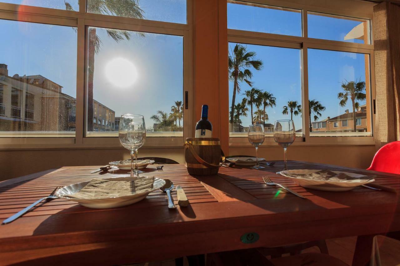 Apartamento Playa Con Piscina Y Terraza En Urbanizacion De Lujo 德尼亚 外观 照片