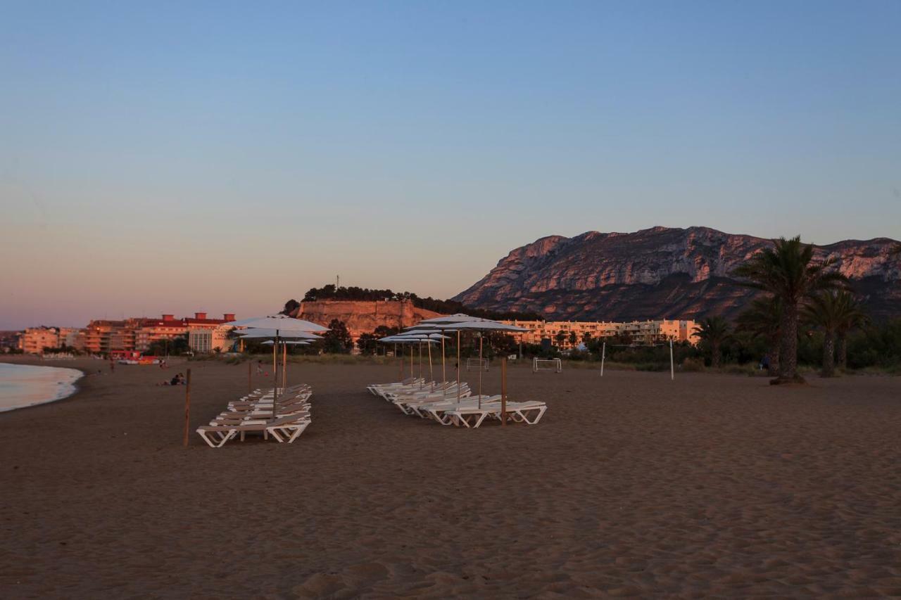Apartamento Playa Con Piscina Y Terraza En Urbanizacion De Lujo 德尼亚 外观 照片