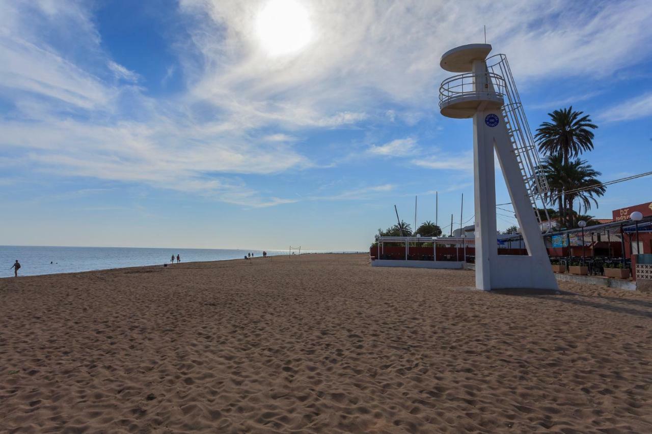 Apartamento Playa Con Piscina Y Terraza En Urbanizacion De Lujo 德尼亚 外观 照片